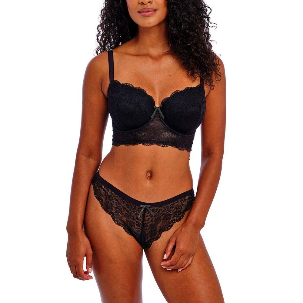 Freya Women's plus-size Freya Fancies Underwire Longline Bra 34G - Picture 4 of 4